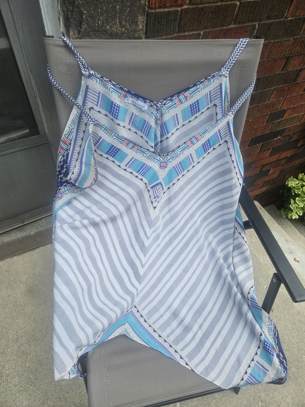 Maurices Handkerchief asymmetrical tank top